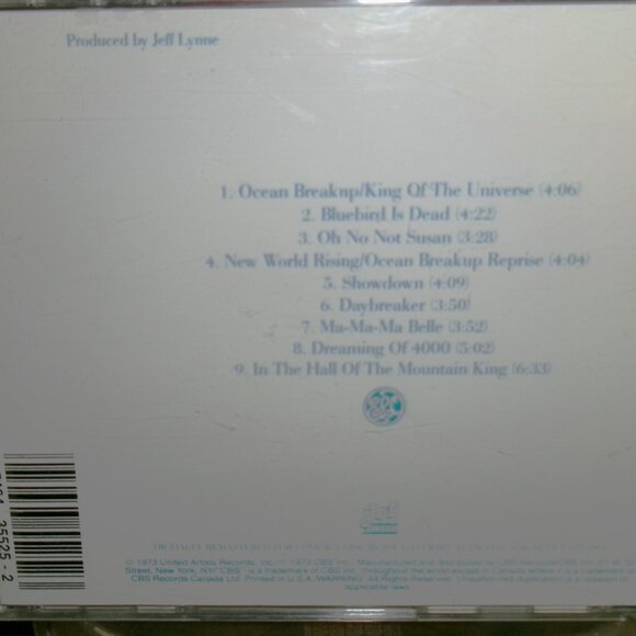 elo on the third day 1987 remastered cd - jeff lynne monve classical rock pop - Picture 2 of 3